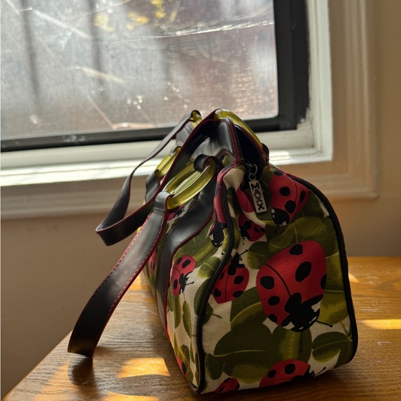 Ladybug Patterned Handbag - Picture 3 of 8